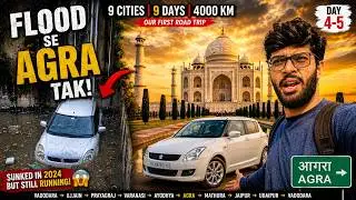 First time visiting Taj Mahal 😍 | Ayodhya to Agra | Taj Mahal Tour 2025 | Ayodhya Road Trip #EP-10