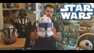 Star Wars Captain Rex Talking Helmet Review - voice changer Clone Wars
