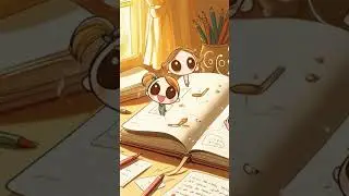 Notebook Doodles ✏️ | Lofi Animation Loop for Chill Vibes