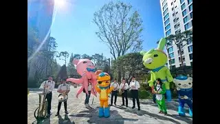 판도라뮤직 외국인브라스밴드 옥토넛 퍼레이드 공연