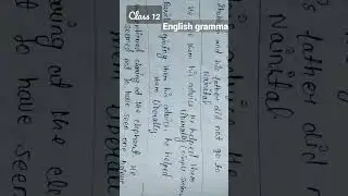 Class 12 grammer important question.. for up board #upboard #grammar #transformers