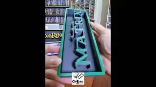 Placa Decorativa Impress&atilde;o 3D Matrix Cinema Em Quadro