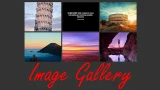 Image hover effects - How to create image hover gallery using HTML and CSS