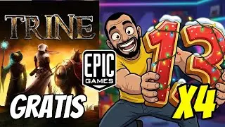 Jugué TRINE GRATIS en Epic… y no esperaba ESTO 🧙‍♂️✨