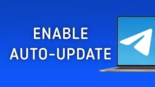 How To Enable Update Telegram Automatically On PC App (New Update)
