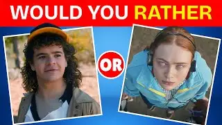 Would You Rather? Stranger Things Edition 😱 | Impossible Hawkins Choices