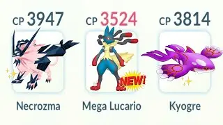 NEW *Force Palm* MEGA LUCARIO hits HARD in MASTER LEAGUE (Pokemon Go)