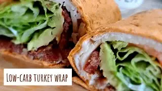 Easy to do Low-carb turkey blt wrap/Club wrap