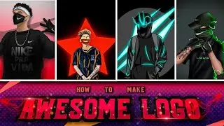 Photo to Logo Convert Editing 😲 || How to make Gaming Logo