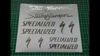 Silver Chrome Vinyl Bike Graphics.