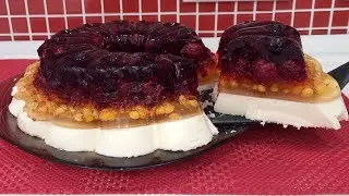 ЖЕЛЕЙНЫЙ ТОРТ с вишней, облепихой и маскарпоне! Невероятно нежный и сливочный!