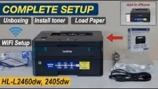 Brother HL-L2460DW &ndash; Fast & Reliable Monochrome Laser Printer for Home & Office 🖨️⚡