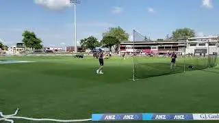 Ben Stokes Practising at Seddon Park Hamilton NZ