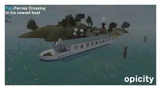 ROBLOX | ForoFerries Crossing - with a Boat with Rooms