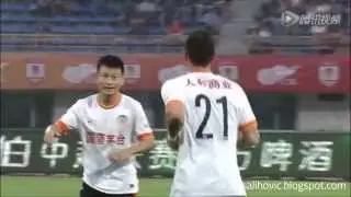 Sejad Salihovic Goal | Changchun Yatai 2:1 Guizhou Renhe (24.06.2015)  HD