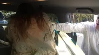 Stuck with your seatbelt - falling asleep during a roadtrip