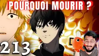 CHAINSAW MAN 213 - POURQUOI YOSHIDA S'EST SUCIDE ? DENJI EVOLUE ENFIN ! ( UN PEU ) - REVIEW MANGA