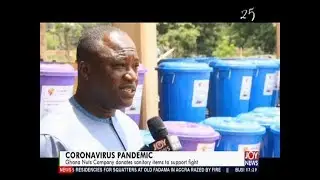 Coronavirus Pandemic: Ghana Nuts Company donates sanitary items to support fight (7-4-20)