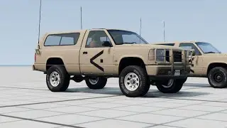 U.S Army Military Expedition II | BeamNG Drive