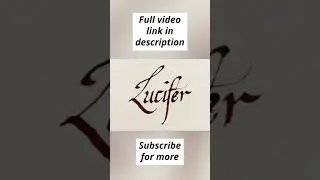 True meaning of Lucifer #shorts