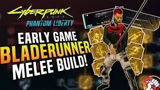 ПОТРЯСАЮЩИЙ ранний билд Bladerunner для ближнего боя! Cyberpunk 2077, обновление 2.0
