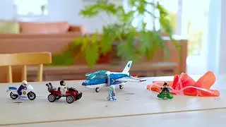 LEGO City Воздушная полиция: арест парашютиста 60208