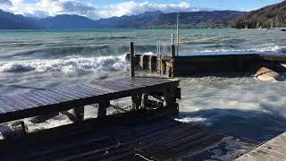 F&ouml;hnsturm am Attersee