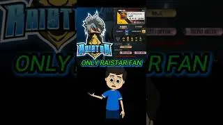 only raistar fan ❤️ #raistar #ff