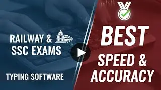FREE TYPING SOFTWARE FOR PRACTICE SSC AND RAILWAY EXAMS #ntpcexamdate 