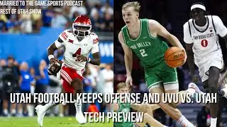 Devon Dampier Is Staying At Utah + UVU vs. Utah Tech Preview!