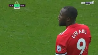 Romelu Lukaku vs West Ham (H) 17/18