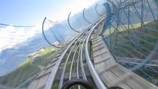 Monte Tamaro Coaster Bob ride 2014