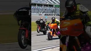 Bagger Racing League at Daytona #harleydavidson #performancebagger #racing