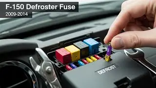 FORD F-150 Window Defroster Fuse Replacement (2009-2014)