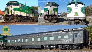 Norfolk Southern Delivers the Marco Polo Passenger Car to the Southeastern Railway Museum [4K]