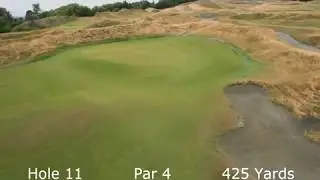18 Hole Tour of Chambers Bay Golf Course  -  University Place, WA