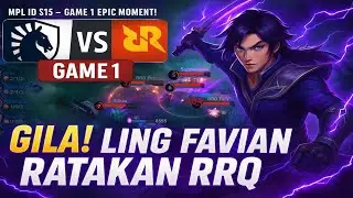 Terlalu Lincah! RRQ Kewalahan Lawan Ling Favian!