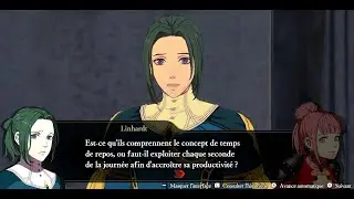 Fire Emblem Three Hopes - soutien Hilda/Linhardt (fr)