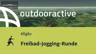 Joggingstrecke im Allg&auml;u: Freibad-Jogging-Runde