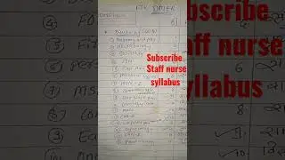 maharashtra staff nurse syllabus dmer dhs 2023 tcs pattern exam