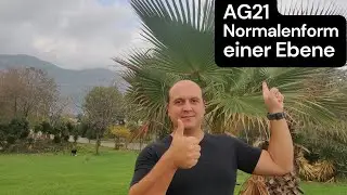 Normalenform einer Ebene (AG21)