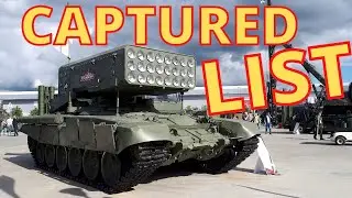 The Complete list of Captured Russian tanks and military equipment from Ukraine war 2022