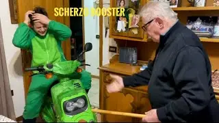 Nonno Faustino scherzo booster in casa 🐊😂🐊 (ricordo)