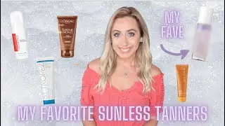 MY FAVORITE SUNLESS TANNERS// I have found the BEST one!