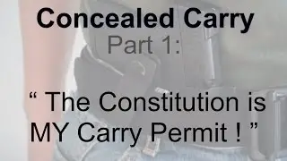 Episode 45 - Concealed Carry 1: 