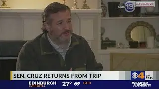 Sen. Ted Cruz returns from Canc&uacute;n