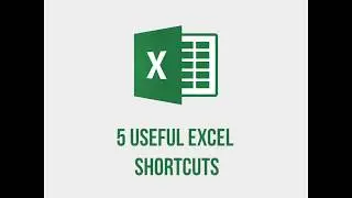 5 Useful Keyboard Shortcuts for Excel
