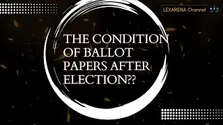 How does ballot paper affect our health and Environment???