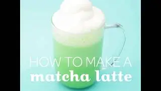 DAVIDsTEA | How to Make a Matcha Tea Latte