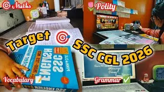 +15 hr Study 🤯| Target 🎯 SSC CGL 2026 ##studyvlog #governmentexam #ssccgl #sscchsl #ssc #rrbclerk 